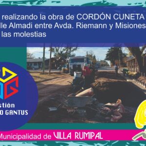 OBRA CORDON CUNETA