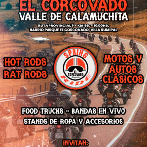 ¡Se viene un evento imperdible en El Corcovado! 🏍️🚗