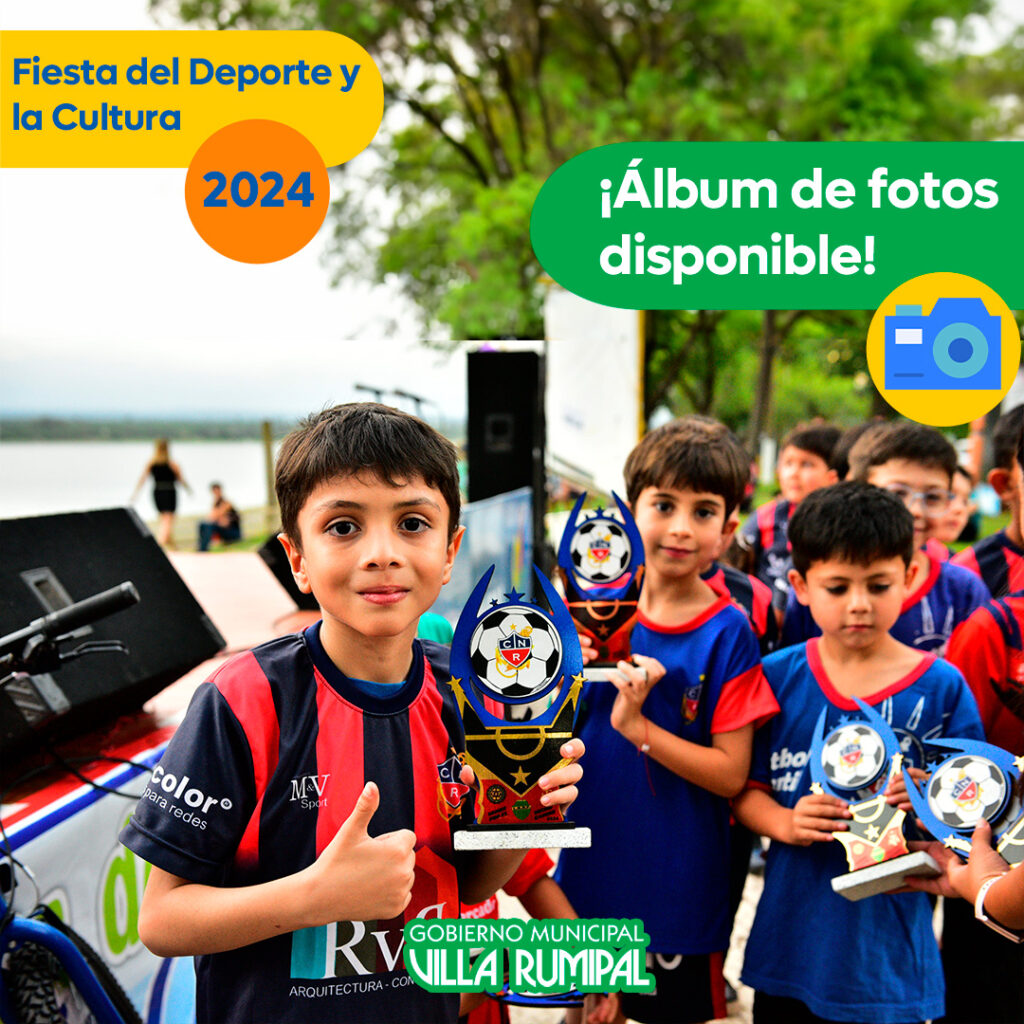 ¡Descargá las fotos de la Fiesta del Deporte y la Cultura 2024!