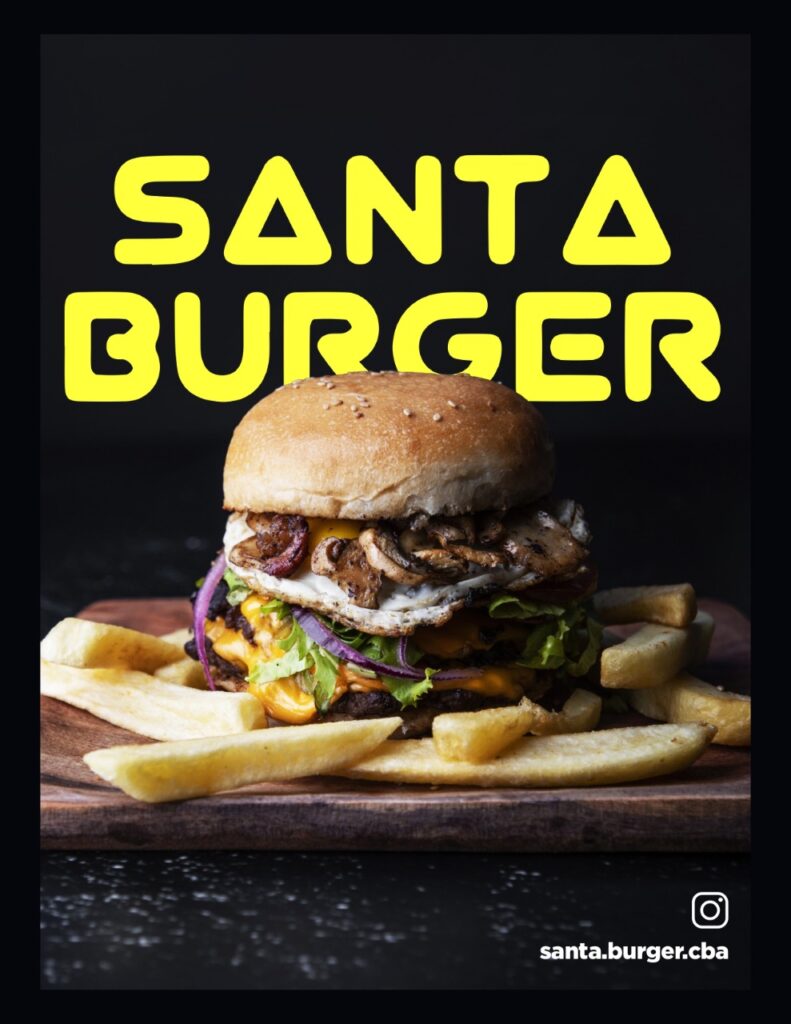 Santa Burger lugares donde comer en Villa Rumipal